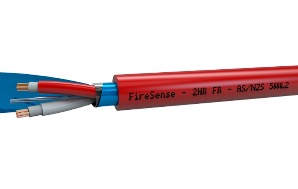 2HR Fire Rated Cable - 0.75mm 2 Core Screened (500m)