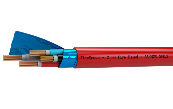 2HR Fire Rated Cable - 1.50mm 4 Core Screened 