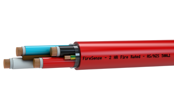2HR Fire Rated Multicore Cable - 50mm 4 Core & Earth