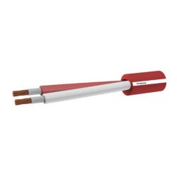 2HR Fire Rated Cable - 1.00mm 2 Core - White Stripe (250m)