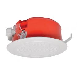 AS7240 Approved Ceiling Speaker w/ Low Profile Plastic Grill 