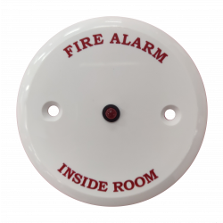 Remote Indicator - "Fire Alarm Inside Room"