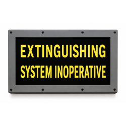 Warning Sign - "System Inoperative" - Complete