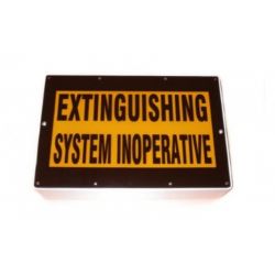 Warning Sign - "System Inoperative" - Complete