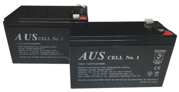 Battery Sets - 2 x 12V (Multiple Sizes available)