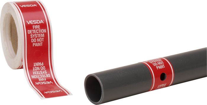 VESDA Pipe Decal - Roll of 200 - E700-SP-DCL