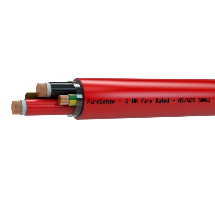 2HR Fire Rated Multicore Cable - 16mm 2 Core & Earth 