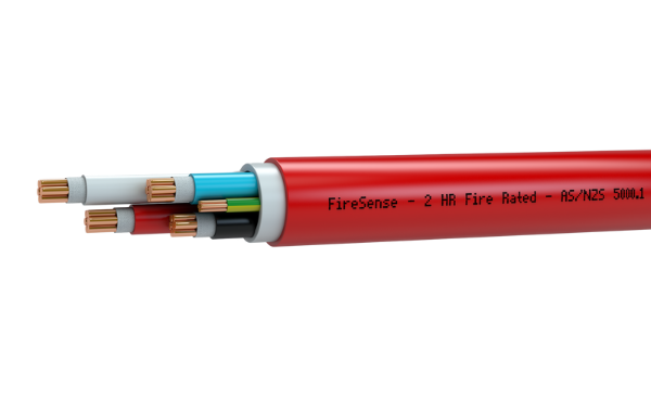 2HR Fire Rated Multicore Cable - 10mm 4 Core & Earth