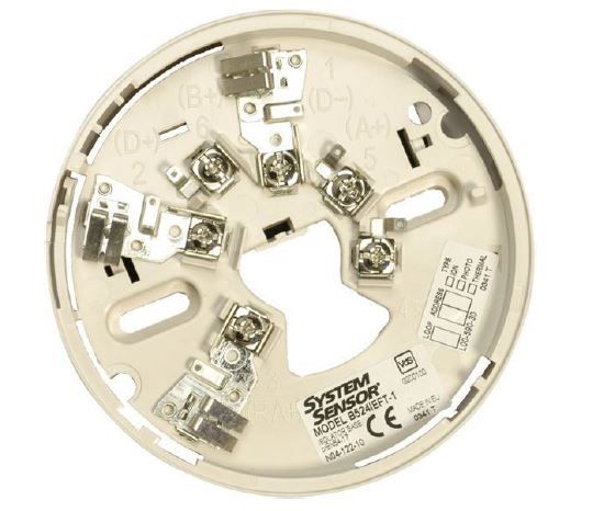 Addressable Short Circuit Isolator Base - Ivory
