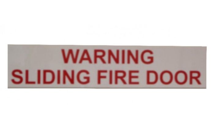 Static Warning Sign - \
